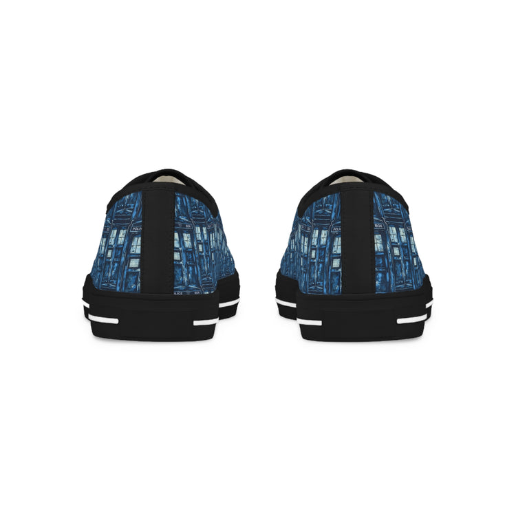 Tardis All-Over Print Men's Sneakers