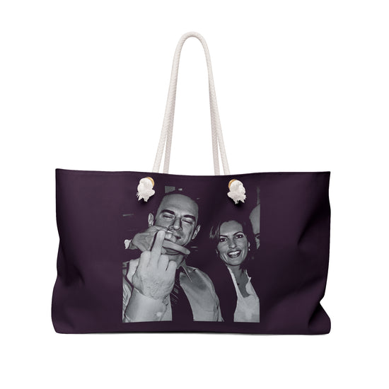 Find Out Help Weekender Bag - Fandom-Made