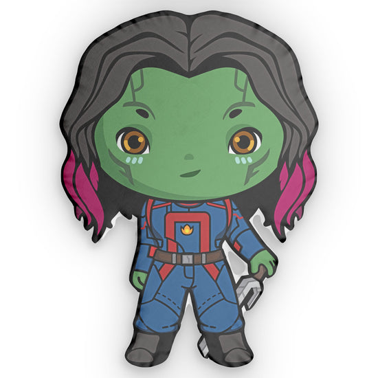 Gamora-Shaped Pillow - Fandom-Made