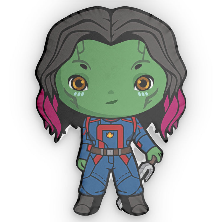 Gamora-Shaped Pillow - Fandom-Made