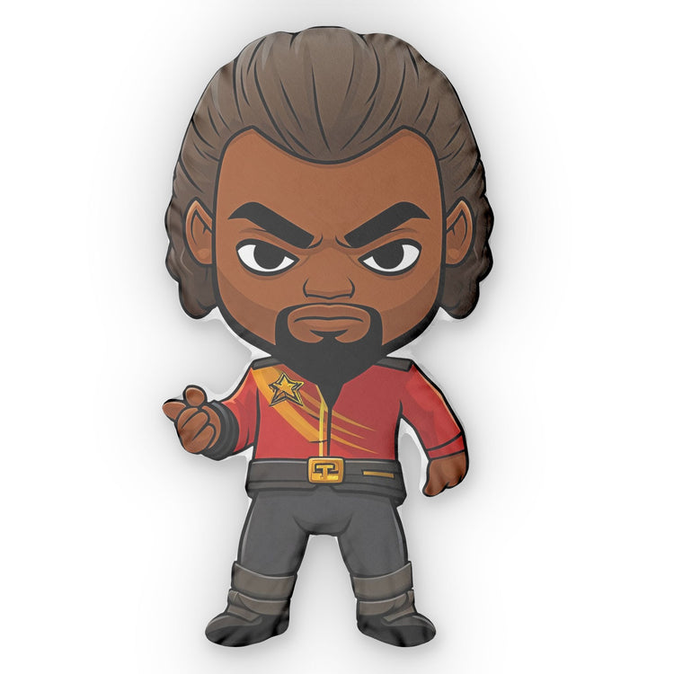Worf-Shaped Pillow