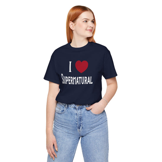 I Love Supernatural T-Shirt - Fandom-Made