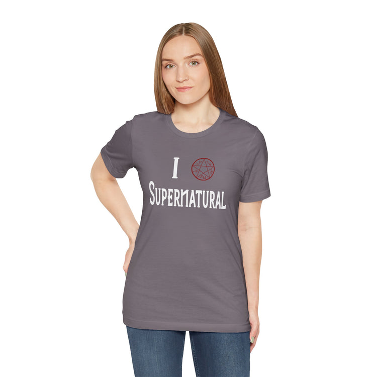 I Love Supernatural Devil's Trap Edition T-Shirt - Fandom-Made