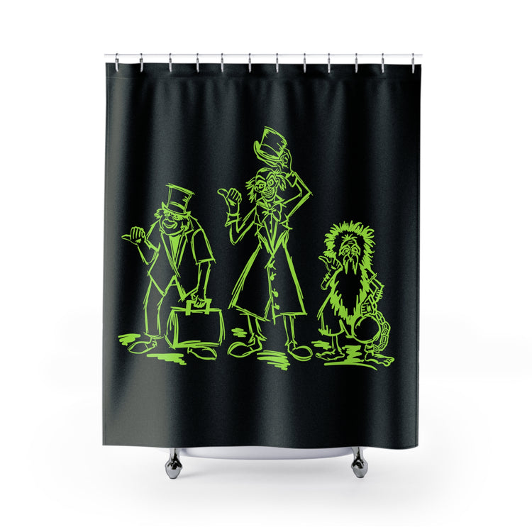 Hitching Ghosts Shower Curtain - Fandom-Made