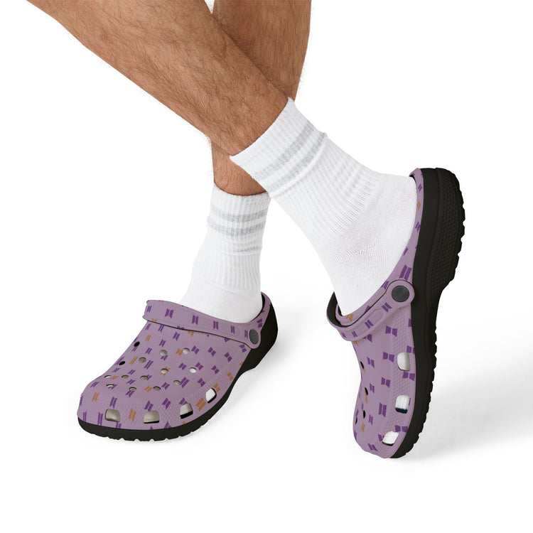 BTS Emblem Rubber Clogs