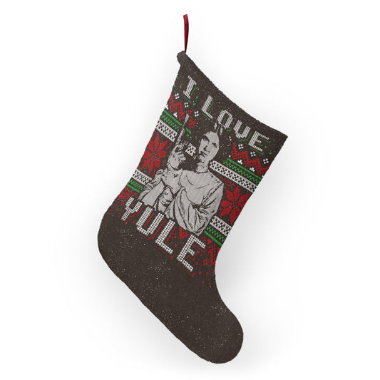 I Love Yule Christmas Stocking