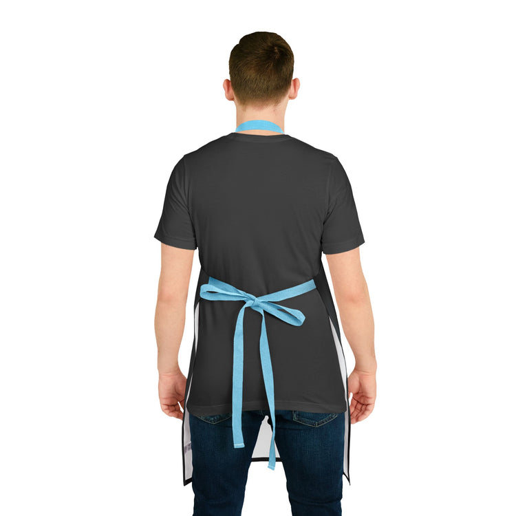 Life Happens King Of Hell Helps Apron - Fandom-Made