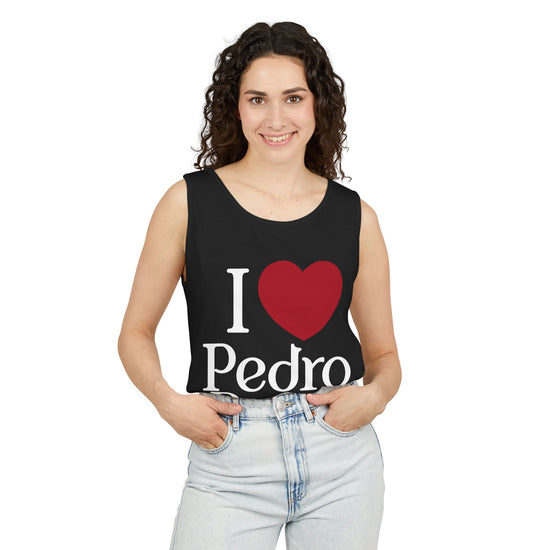 I Love Pedro Unisex Tank Top - Fandom-Made