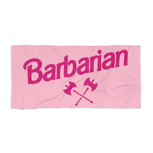 Barbarian Beach Towel - Fandom-Made