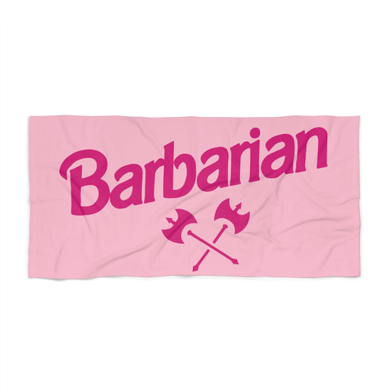 Barbarian Beach Towel - Fandom-Made