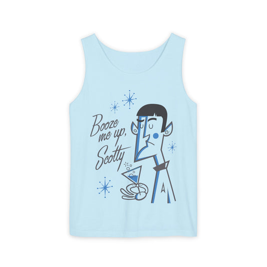 Booze Me Up Scotty Tank Top - Fandom-Made