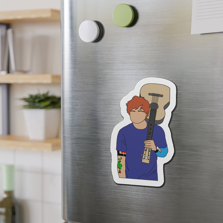 Ed Sheeran Die-Cut Magnet