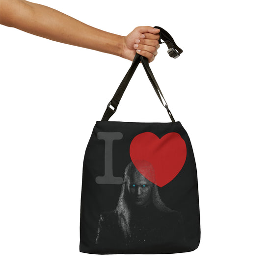 I Love Daemon Targaryen Adjustable Tote Bag - Fandom-Made