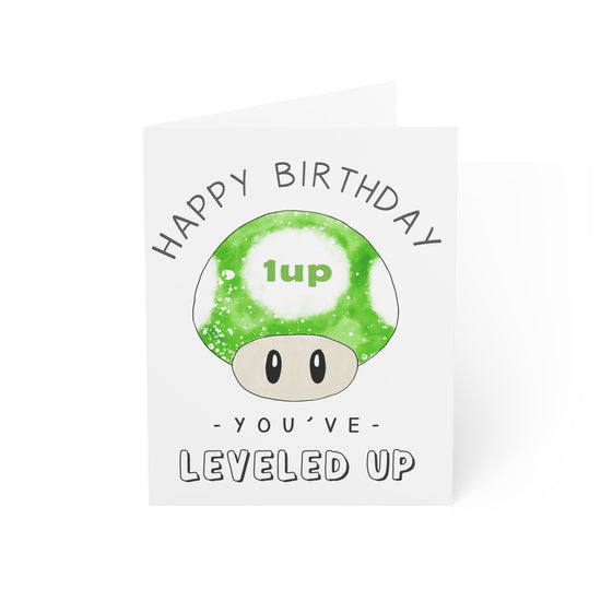 Leveled Up Birthday Card - Fandom-Made