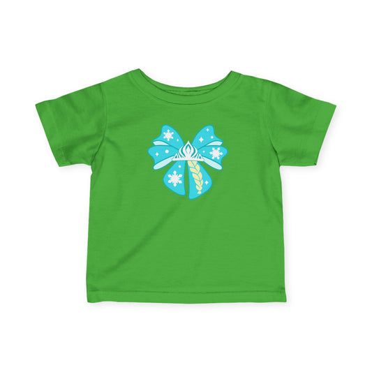 Elsa Bow Infant Jersey T-Shirt - Fandom-Made