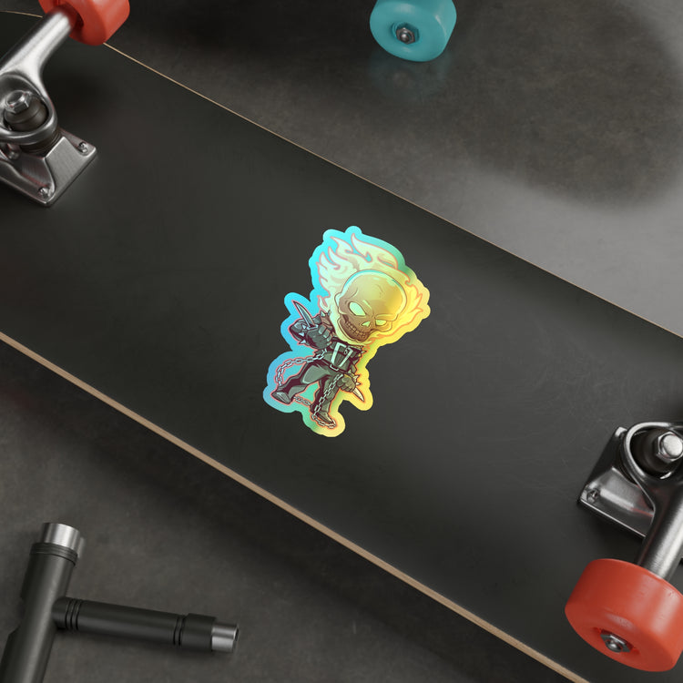 Ghost Rider Holographic Sticker