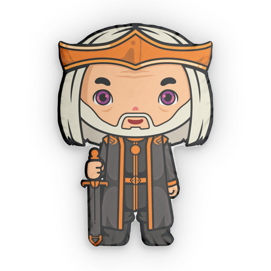 King Viserys-Shaped Pillow - Fandom-Made