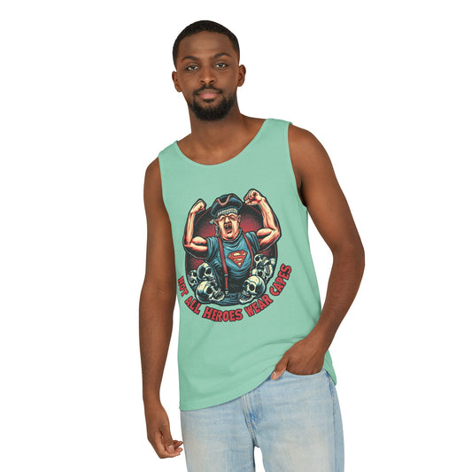 Not All Heroes Wear Capes Tank Top - Fandom-Made