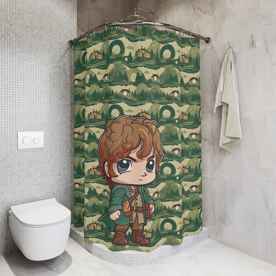 Merry Shower Curtain - Fandom-Made