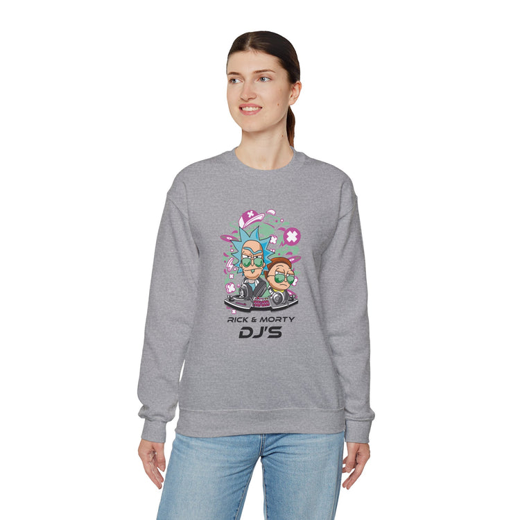 DJs Rick & Morty Unisex Sweatshirt - Fandom-Made