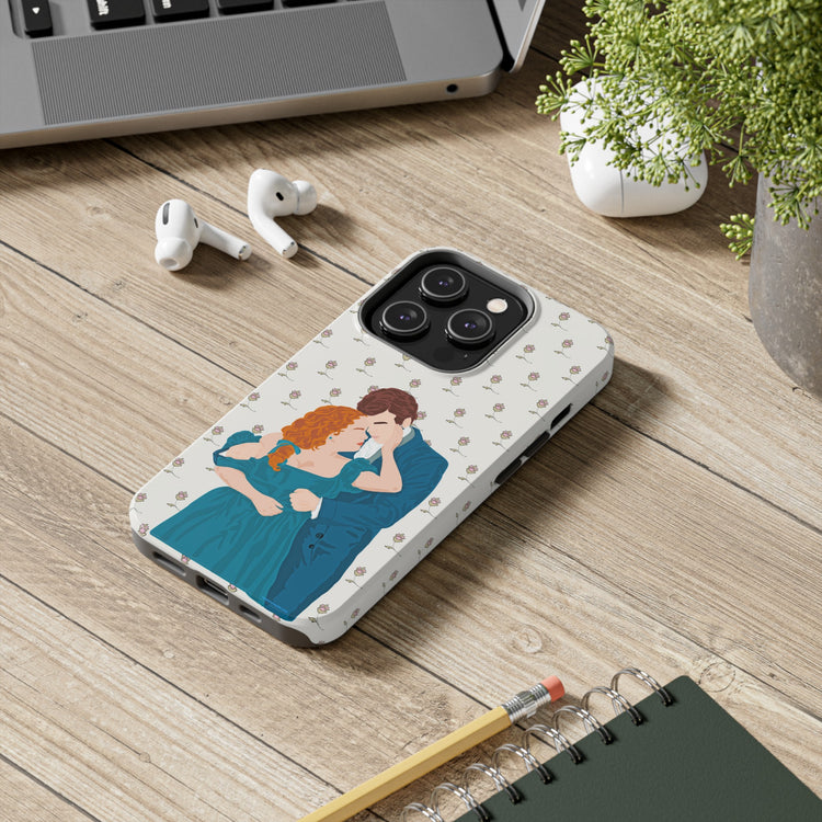 Penelope Featherington and Colin Bridgerton All-Over Print Phone Case