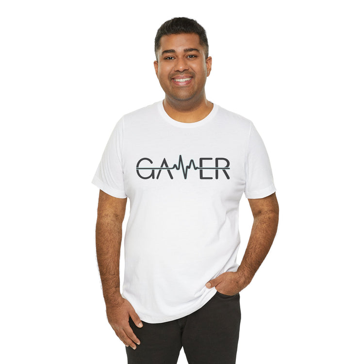 Gamer Heartbeat T-Shirt - Fandom-Made