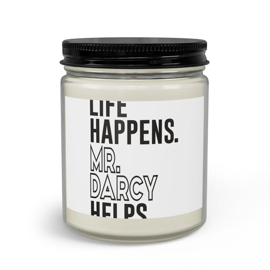 Life Happens Mr. Darcy Helps Candle Set - Fandom-Made