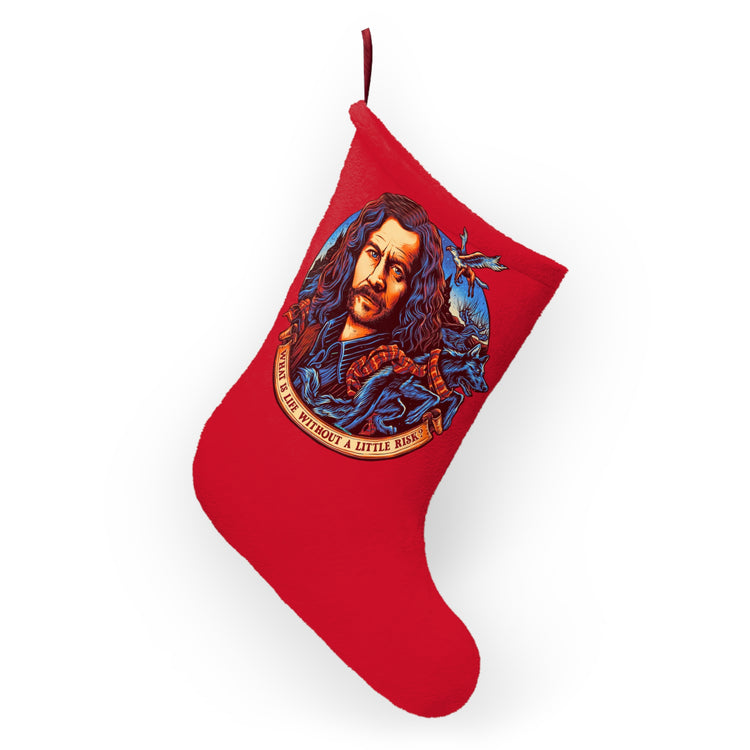 What's Life Without a Little Risk Christmas Stocking - Fandom-Made