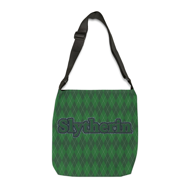 Slytherin Embroidery Design Adjustable Tote Bag - Fandom-Made