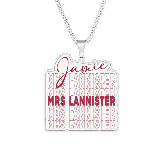 Mrs. Jamie Lannister Pendant