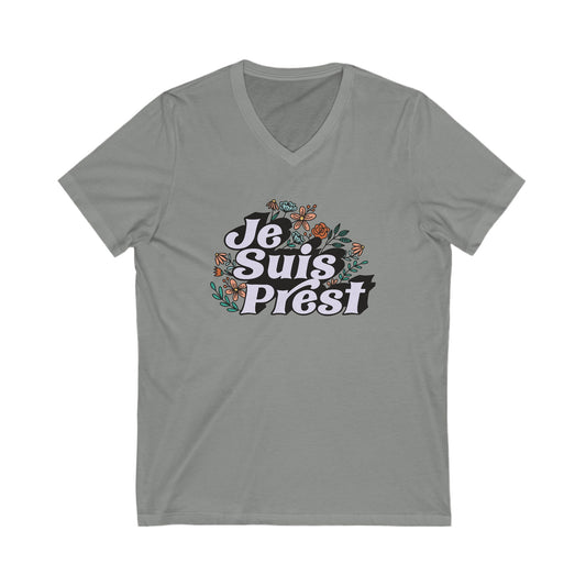 Je Suis Prest V-Neck Tee