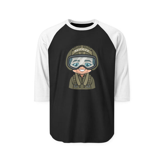Maverick 3/4 Raglan Shirt - Fandom-Made