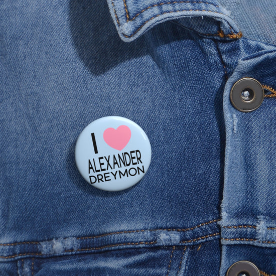 I Love Alexander Dreymon Pin - Fandom-Made