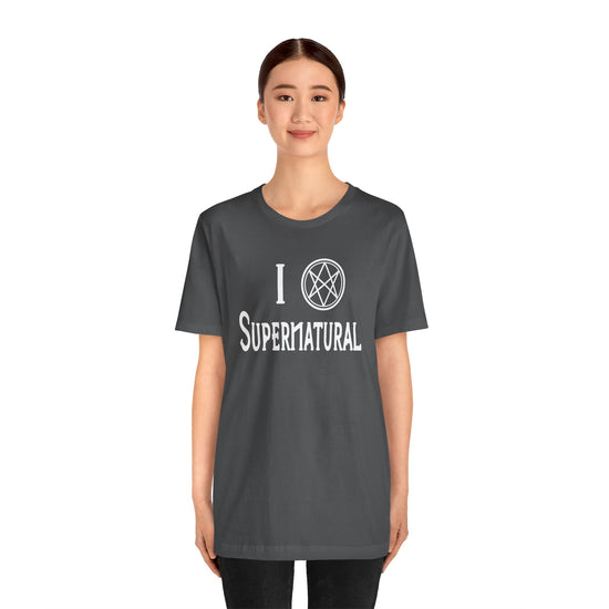 I Love Supernatural Men Of Letters Edition T-Shirt - Fandom-Made