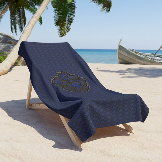 Ravenclaw Crest Beach Towel