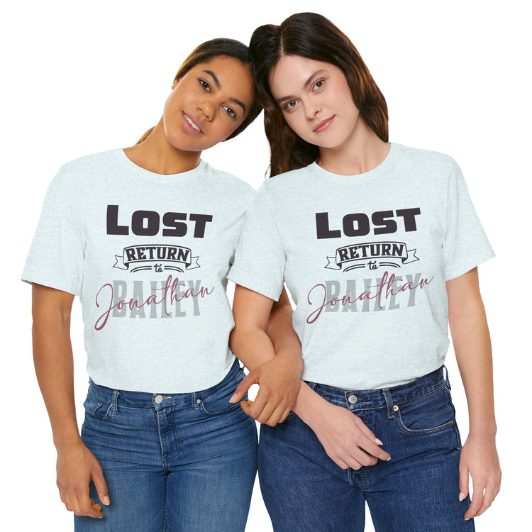 Lost Return To Jonathan Bailey Unisex T-Shirt - Fandom-Made