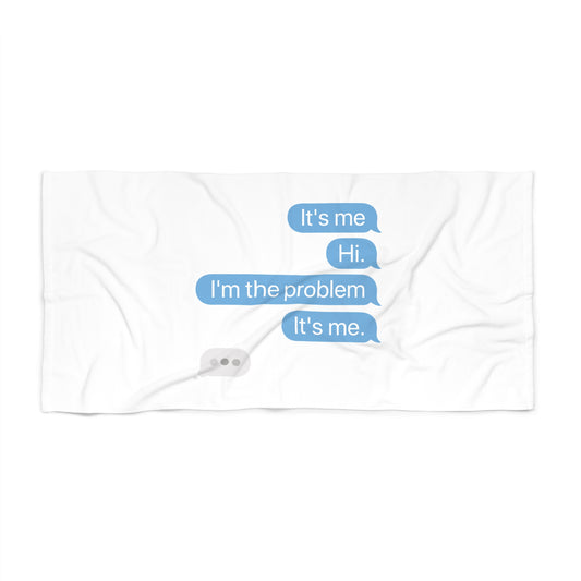 Anti-Hero Lyrics Beach Towel - Fandom-Made
