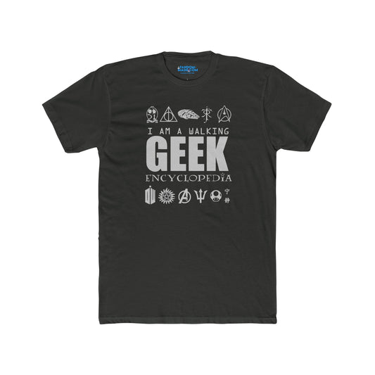 Geekdom Encyclopedia Men's Fitted T-Shirt