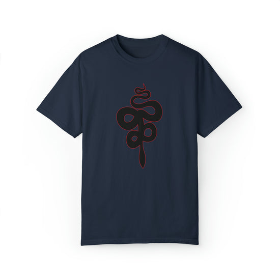 Crowley's Snake Unisex T-shirt - Fandom-Made