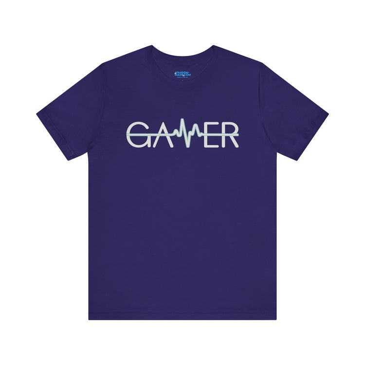 Gamer Heartbeat T-Shirt - Fandom-Made