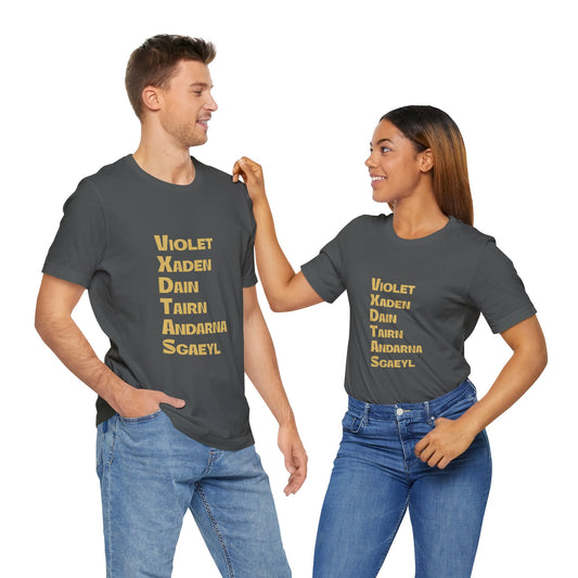 Fourth Wing Names T-Shirt