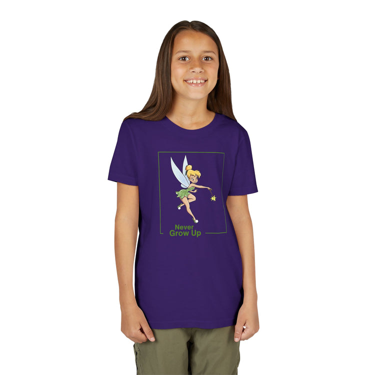 Never Grow Up Youth Tee - Fandom-Made