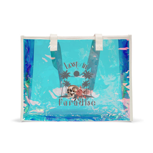 Lost in Paradise Holographic Tote Bag - Fandom-Made
