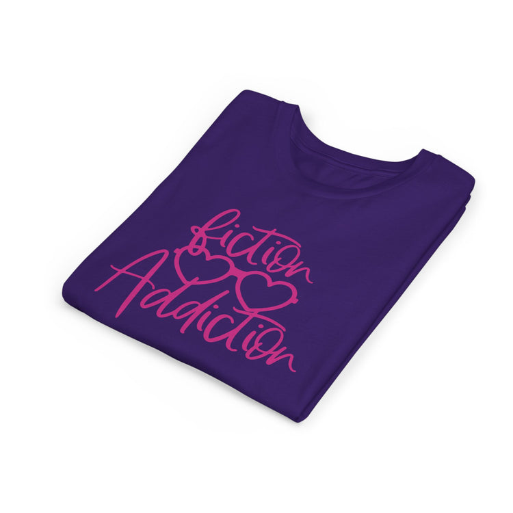 Fiction Addiction Youth Tee - Fandom-Made