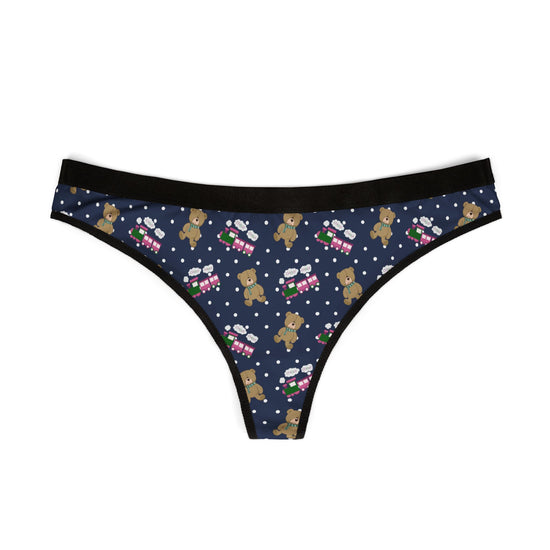 Choo Choos And Teddy Bears Women's Thong - Fandom-Made