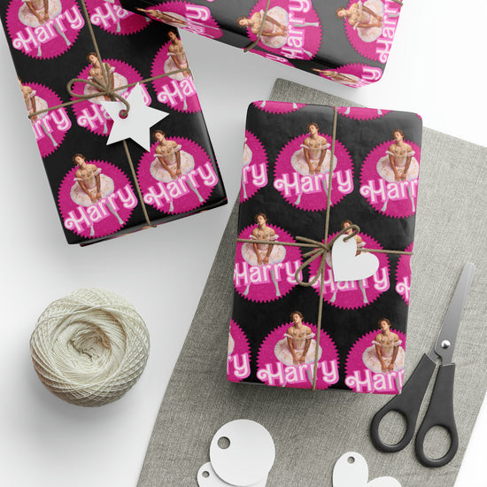 Harry Styles Barbie Wrapping Paper - Fandom-Made