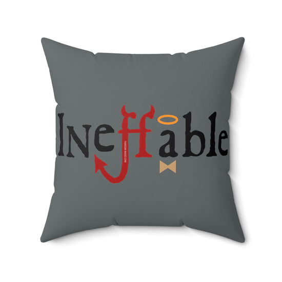 Ineffable Square Pillow - Fandom-Made