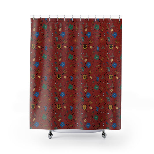 Hogwarts Gryffindor House Shower Curtain