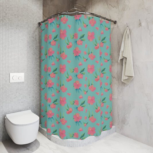 Aloha Boy Shower Curtain - Fandom-Made