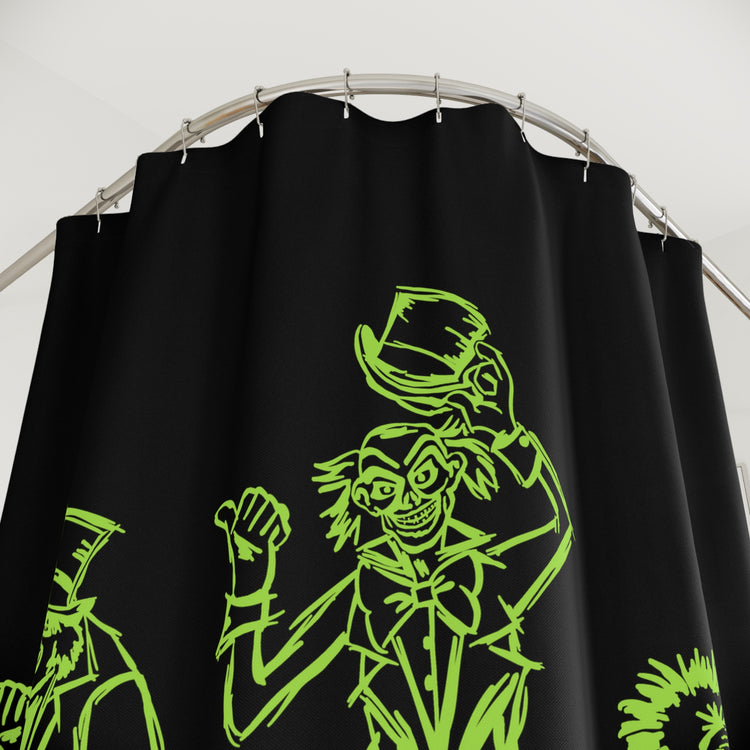 Hitching Ghosts Shower Curtain - Fandom-Made